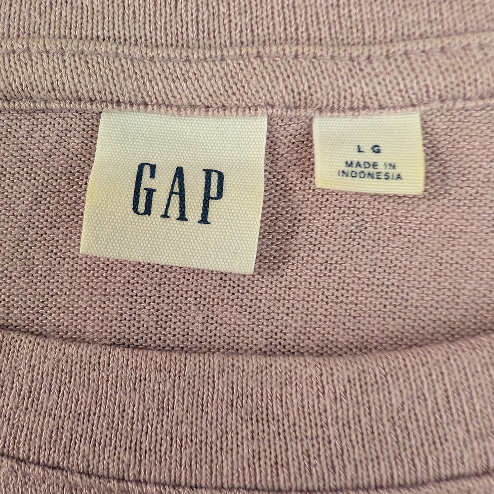 GAP Softspun Velvet Raglan Sleeve Top - Picture 2 of 4